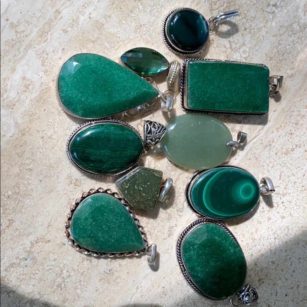 10 piece stone jewelry